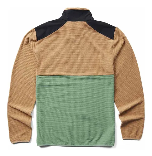 Buzo Merrell Geotex Grid Qtr Zip Beaver/juniper Para Hombre