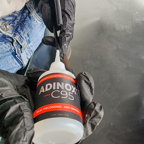 Imagen 4 de 5 de Adinox® C95, Adhesivo Instantáneo De Uso General