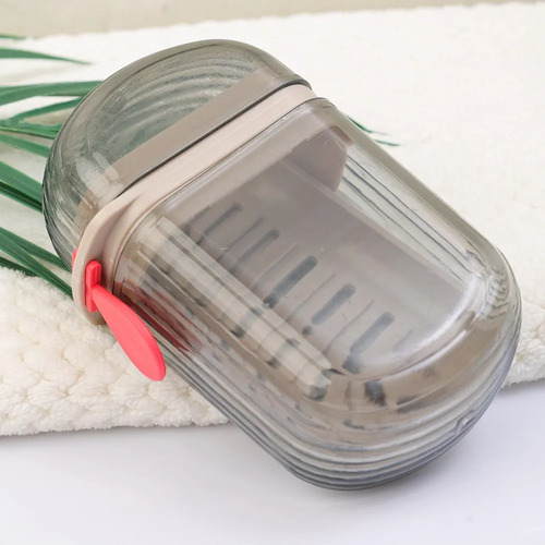 Jabonera De Viaje Para 4 Personas, Recipiente Para Jabón Con