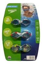 Comprar Kit X3 Gafas De Natación Speedo Para Niños Antiniebla 