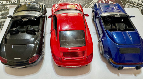 Colección Autos Porsche Ypf Elaion Maisto Escala 1/24 Rojo (Usado)