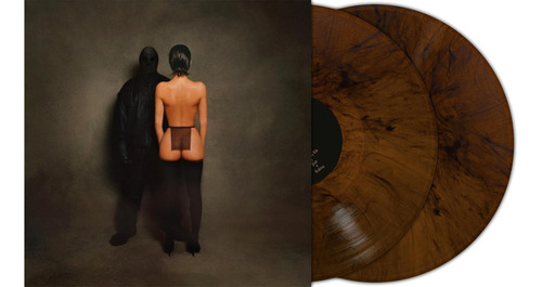Kanye West & Ty Dolla Sign Vultures 2 Lp Brown Marble Vinyl Versión Del Álbum Estándar