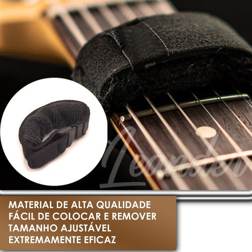 Abafadora De Som Corda Violão, Ukulele, Viola, Guitarra Mpb