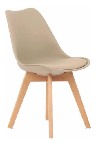 Imagem 1 de 1 de 3 Cadeiras Saarinen Leda Wood Emporio Tiffany
