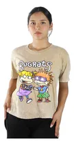 Comprar Polo Topsportfitnes Corto Ovsize Rugrats Beige Pack 2 Unid