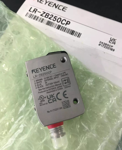Sensor Laser (cmos) Pnp M8 Keyence Lr-zb250cp Novo C/n.f