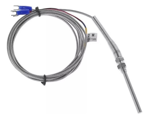 Sensor Termopar Termocupla 2mts 3 Cables 0 A 600 °c