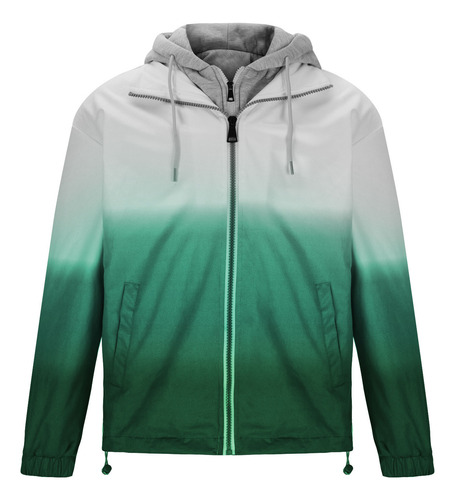 Chaqueta R Para Hombre Con Bolsillo De Doble Cara, Casual, H