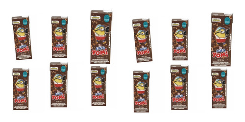 Leche Lala Yomi Sabor A Chocolate 190 Ml 12 Pzas