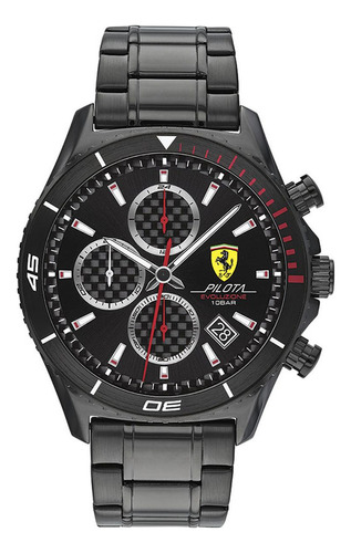 Reloj Ferrari Caballero Color Negro 0830771 - S007