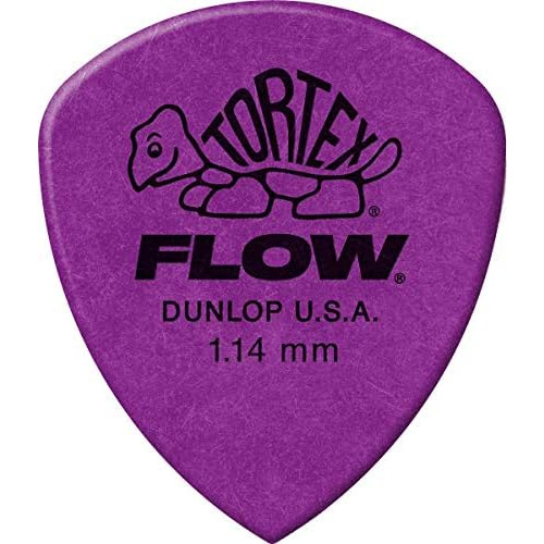 Púas De Guitarra Tortex Flow Standard De 1.14 Mm (558r...