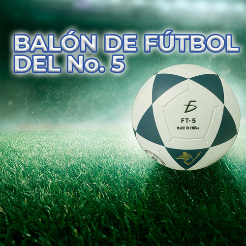 Balón Fútbol #5 Resistente Niños Adultos Deportivo Entreno