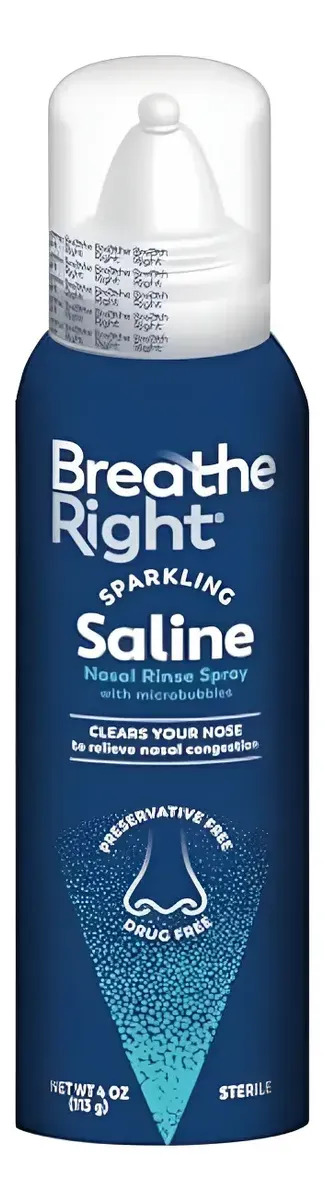 Breathe Right Isotonic - Spray De Enjuague Nasal 118 mL