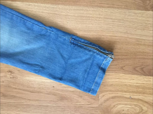 Jean Mom Mujer Tiro Bajo De Complot