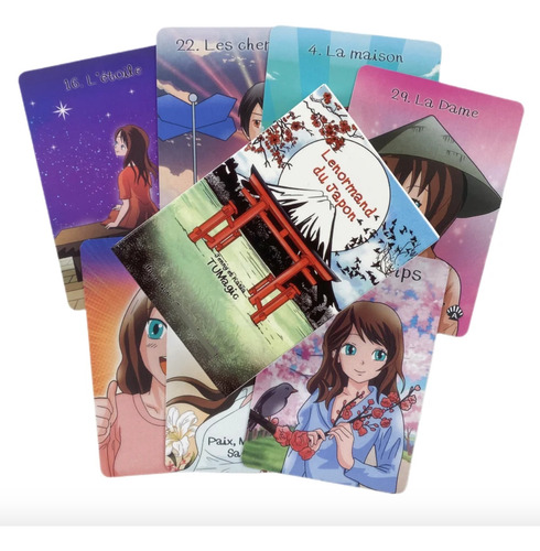 Oraculo Lenormand Du Japón 36 Cartas + E-book