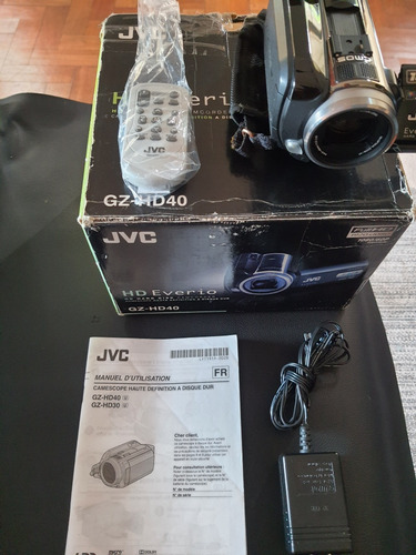 Filmadora Jvc Gz-hd40 Novíssima Semi Profissional 