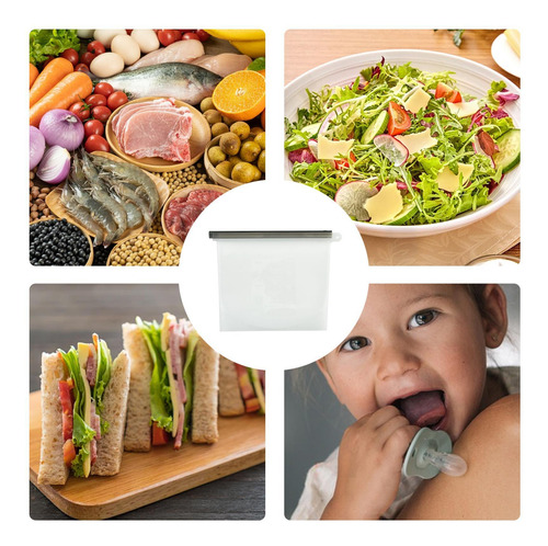 Bolsas De Silicona Para Almacenamiento De Alimentos Bolsas D