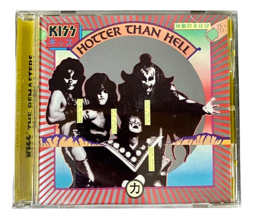 Kiss, Hotter Than Hell, Cd Edicion The Remasters - Importado