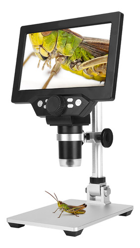 Microscopio Digital 1200x, Monitor Lcd Hd De 7 Pulgadas, Led