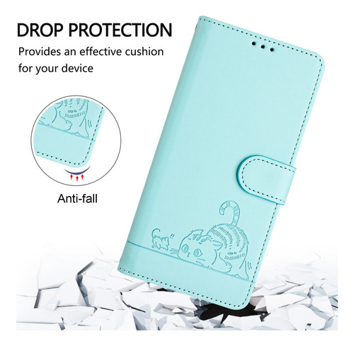 Funda De Piel Tipo Cartera Para Realme C75 C67 C65 C63 C61 C55 C53 C51 C33 C30
