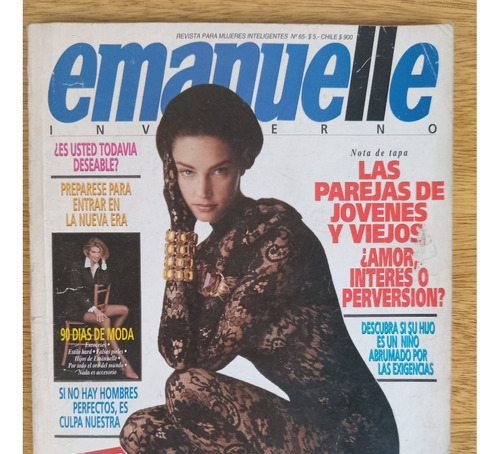 Revista Emanuelle Nº65 Enrique Pinti Maria Kodama R Beban 