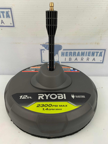 Cepillo 30cm Ryobi Para Hidrolavadora 2300 Psi Max, Ry31012