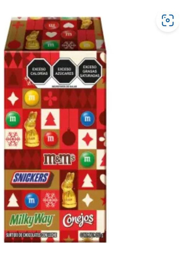 Surtido De Chocolates Mars Mixed Xmas 350 Gr