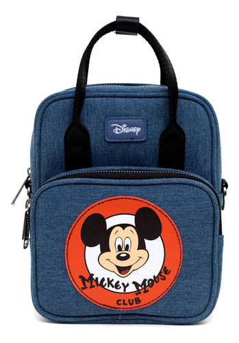 Bolso Disney, Bandolera, Logotipo De Mickey Mouse Club Targe