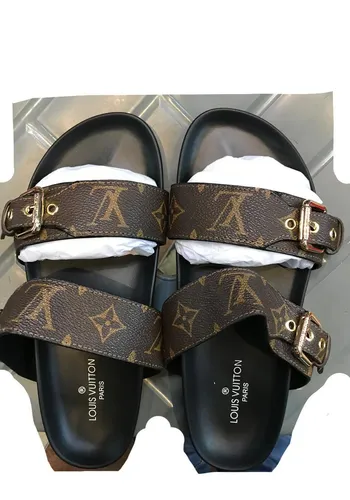 Las mejores ofertas en Sandalias para mujer forrado Louis Vuitton