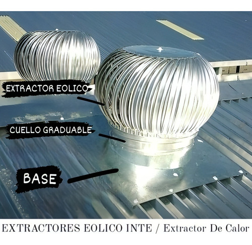 Extractores Eolicos Industriales De 24 Pulgadas