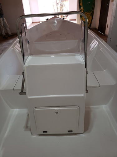 Barco Bote Lancha Fibra 5,60 Console Artsol 40 Anos Fabrica