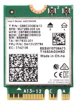 Comprar Placa Wireless Wi-fi 6 Intel Ax210 2.4gb Acer Aspire A315-54