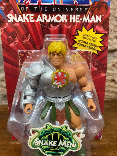 Masters Of The Universe Origins He-man Snake Armor Men (Usado)