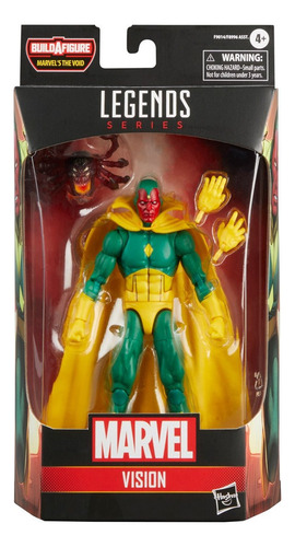 Vision Comic Version Marvel Legends Series Baf The Void