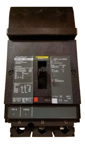 Interruptor Termomagnetico Hda36100 Square D Para I-line