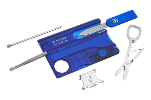 Tarjeta Victorinox Swisscard Lite 13 Usos Con Led Colores