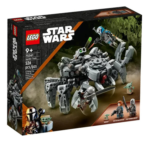 Figura Coleccionable Tanque Araña Star Wars Lego 526pcs Febo