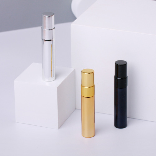 10 Unids/lote 5ml Mini Botella De Perfume Spray De Aluminio