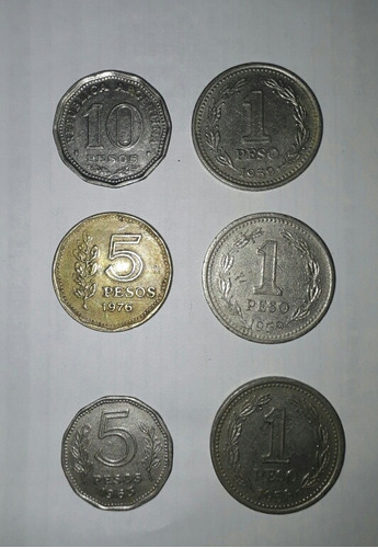  Antiguas Monedas Argentinas