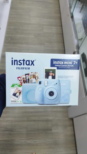 Imagen 1 de 4 de Cámara Mini Instax 7+ Fujiflim Nueva 120verdes