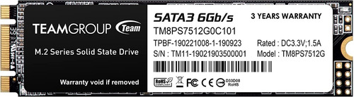 Disco Duro Solido Ssd | 512gb | M.2 2280 | Ms30 Sata 3 6gb/s