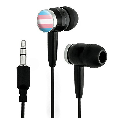 Auriculares In-ear Diseño  Al De Bandera De Orgullo Tr...