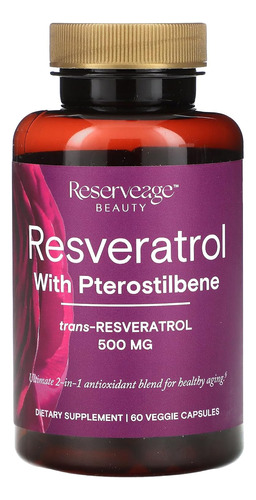 Suplemento Reserveage Resveratrol - Unidad a $7065