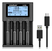 Comprar Carregador Bateria Inteligente Liitokala Lii-m4 18650 Litio
