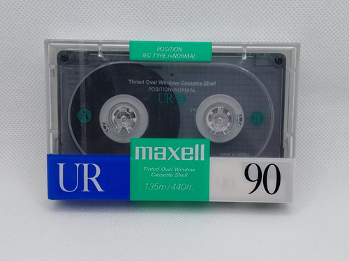 Cassette Maxell Ur 90 Posicion Normal Sellado