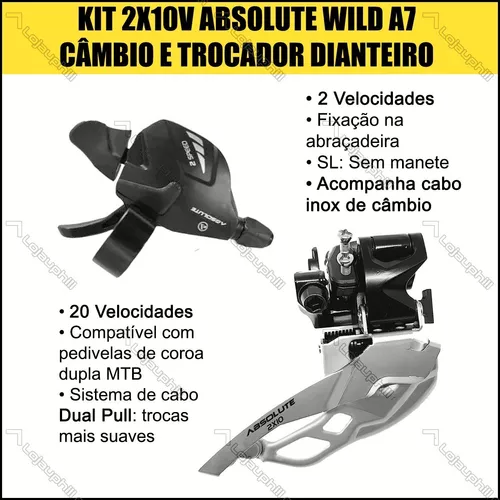 Roda Aro 29 Absolute Wild 32F Shimano Micro Spline para 12V
