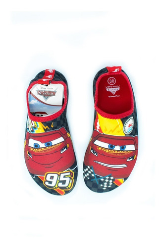 Imagen 3 de 4 de Aqua Shoe Niño Cars Negro Moletto