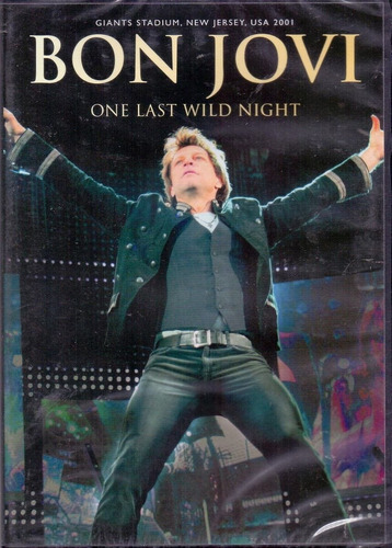 Dvd Bon Jovi One Last Wild Night Lacrado De Fabrica Original