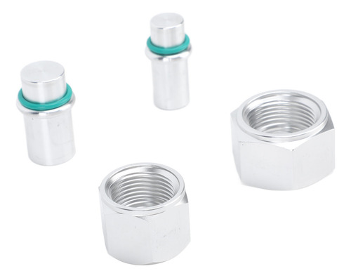 Kit Trasero Ac Block Off Car Accessories De Aleación De Alum