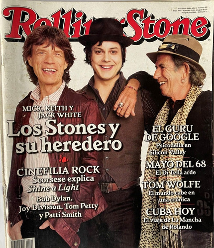 Rolling Stone Nº 122, 2008, Los Stones Y Su Heredero, Ex8